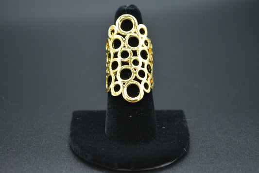 Bubble Gold Ring