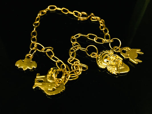 Halloween Bat Bracelet